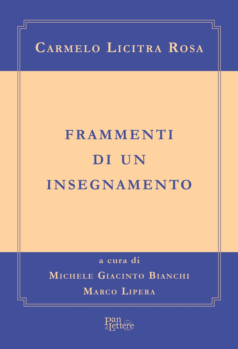 Frammenti di un insegnamento