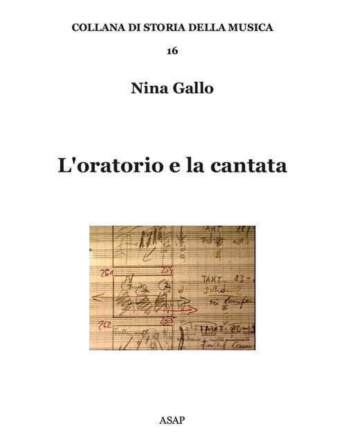 L'oratorio e la cantata