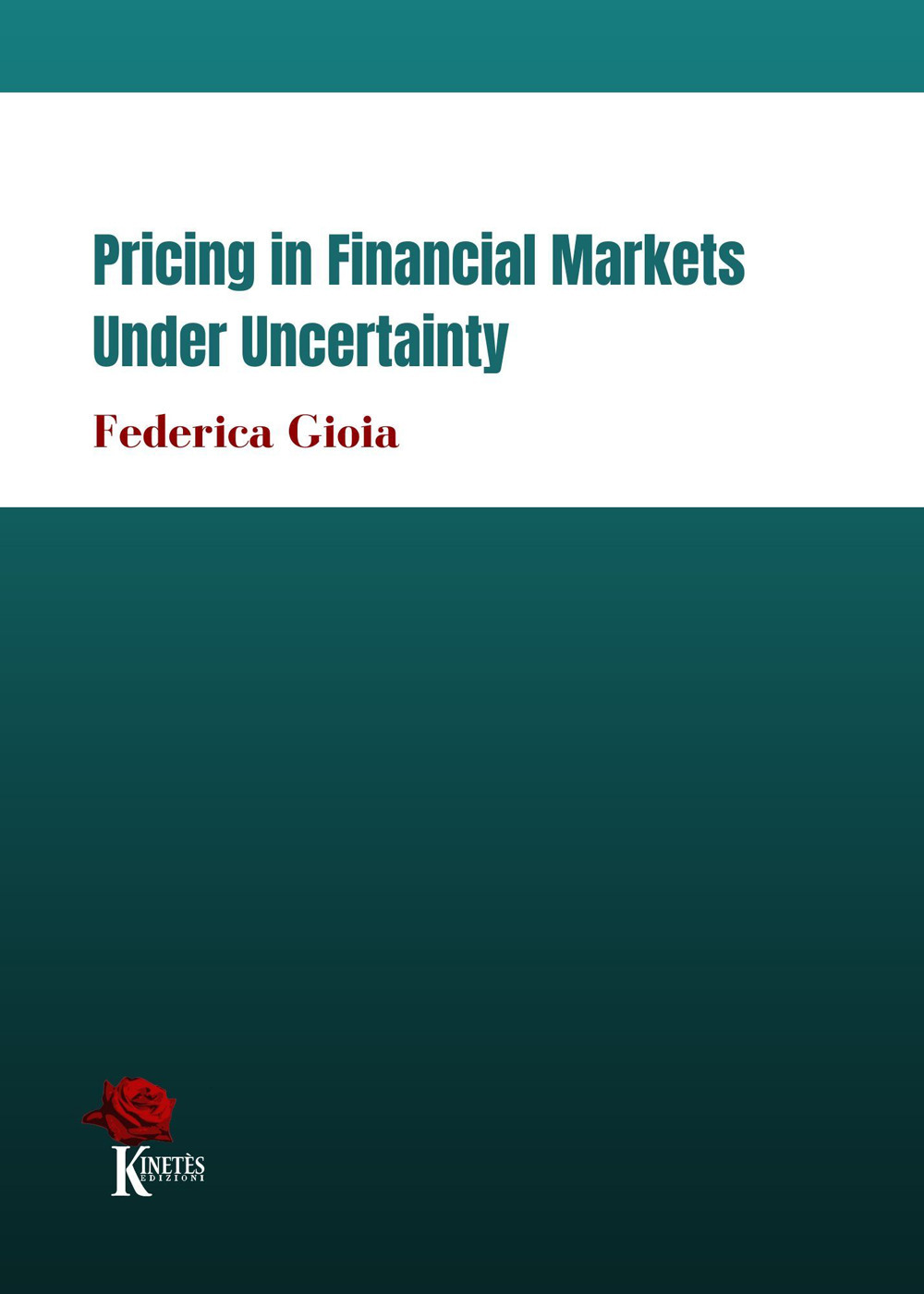 Pricing in financial markets under uncertainty