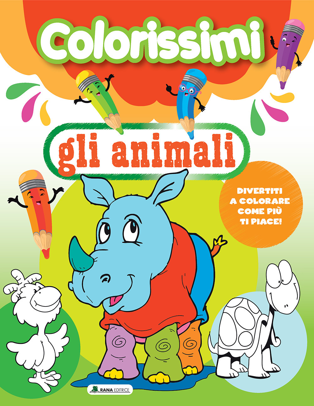 Gli animali. Colorissimi