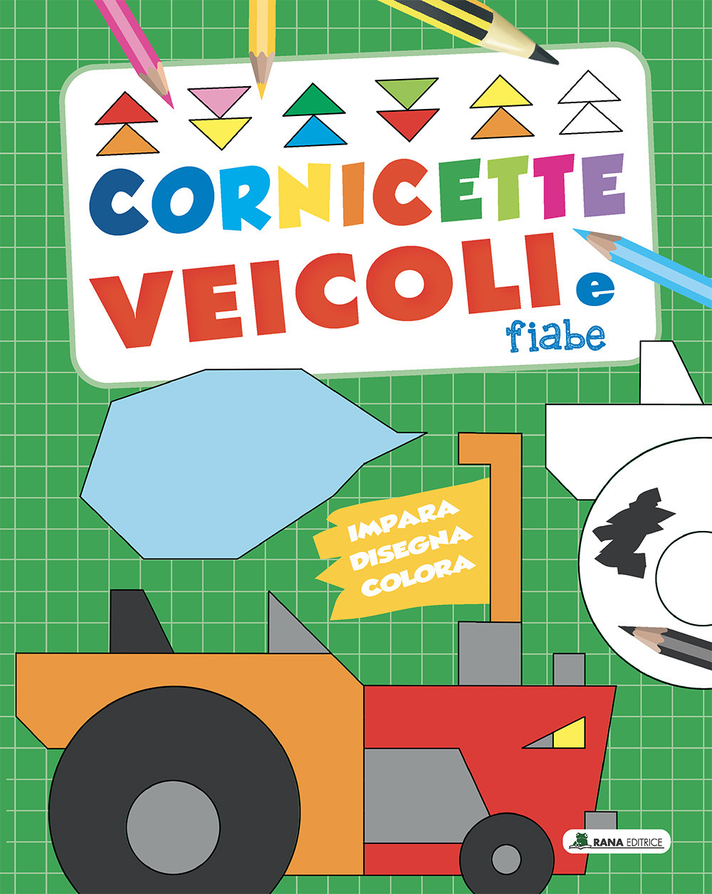 Cornicette veicoli e fiabe. Cornicette semplici