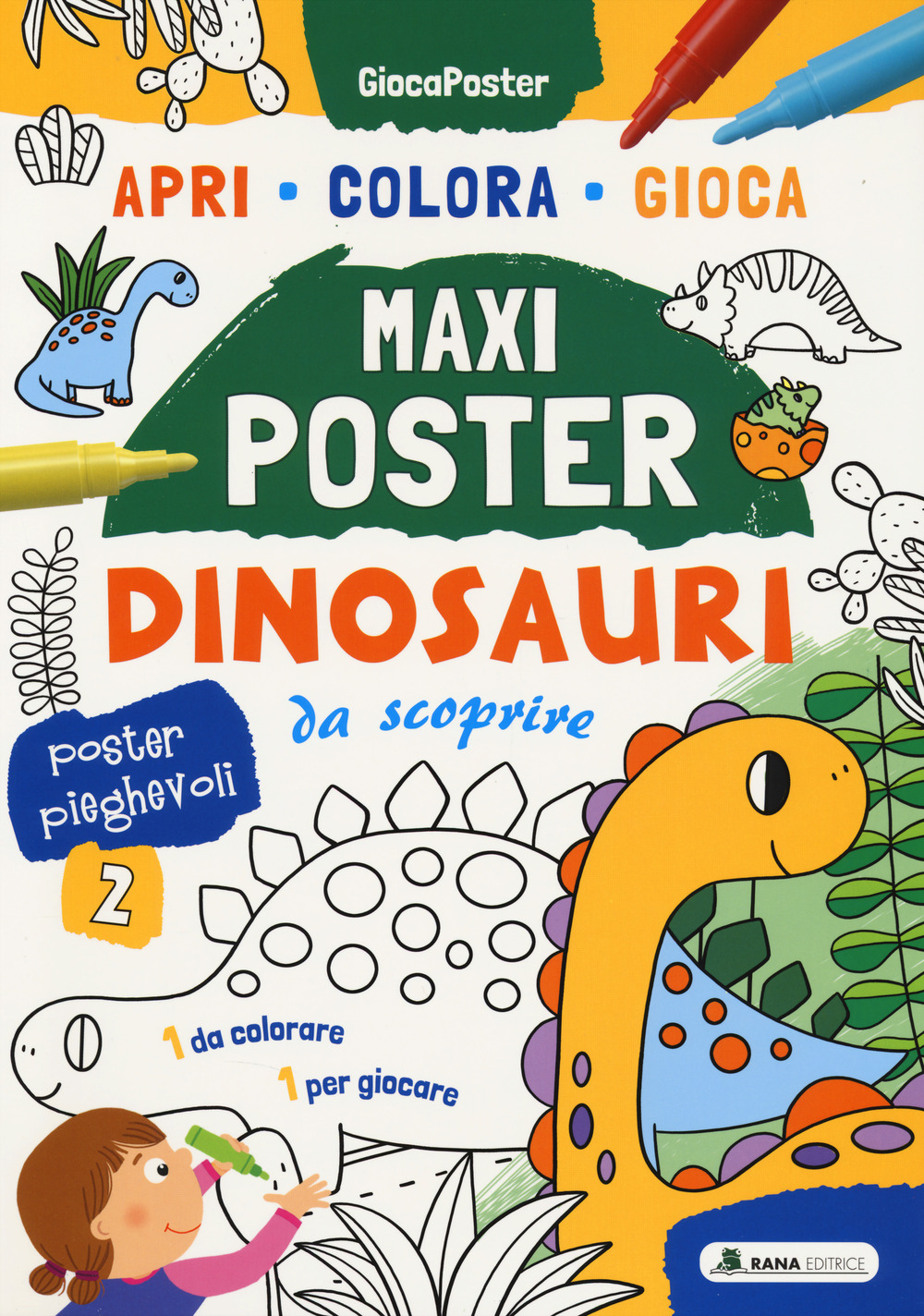 Dinosauri da scoprire. Maxi poster