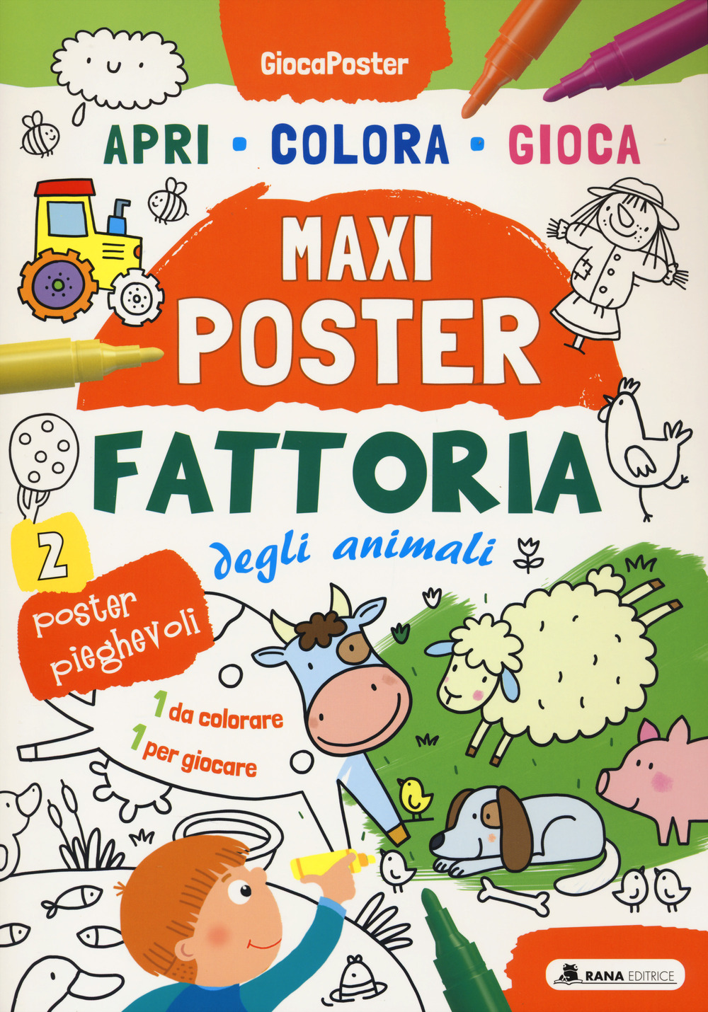 Fattoria degli animali. Maxi poster