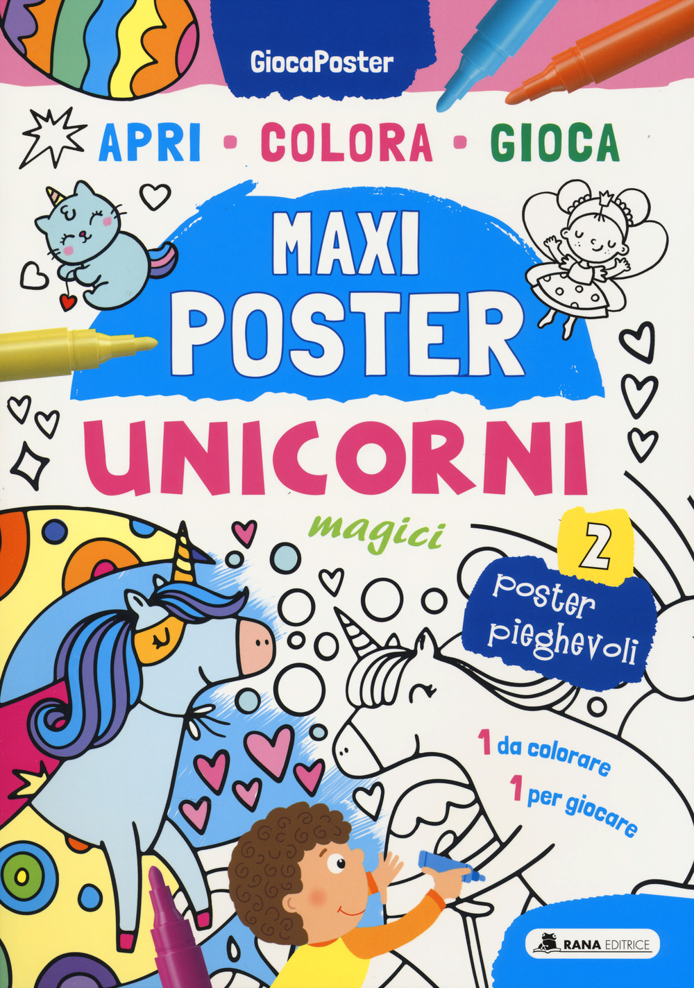 Unicorni magici. Maxi poster