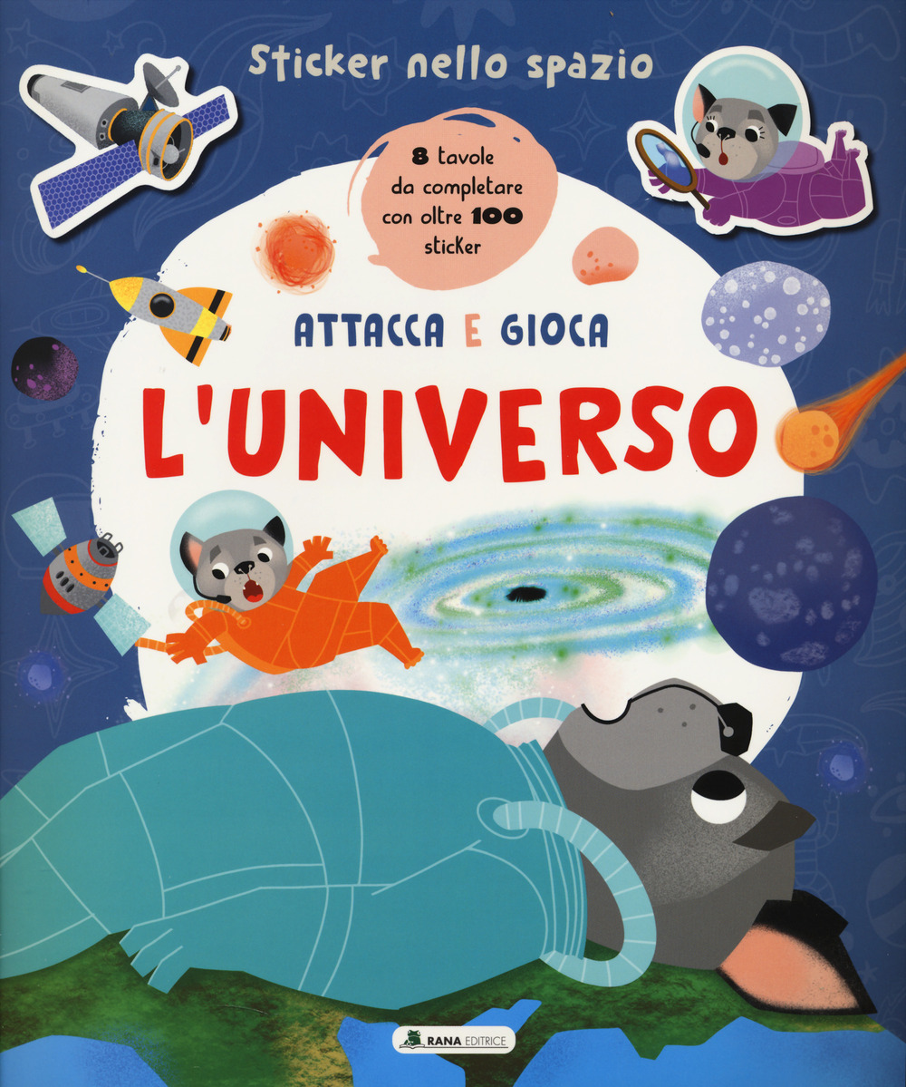 Universo. Sticker nello spazio