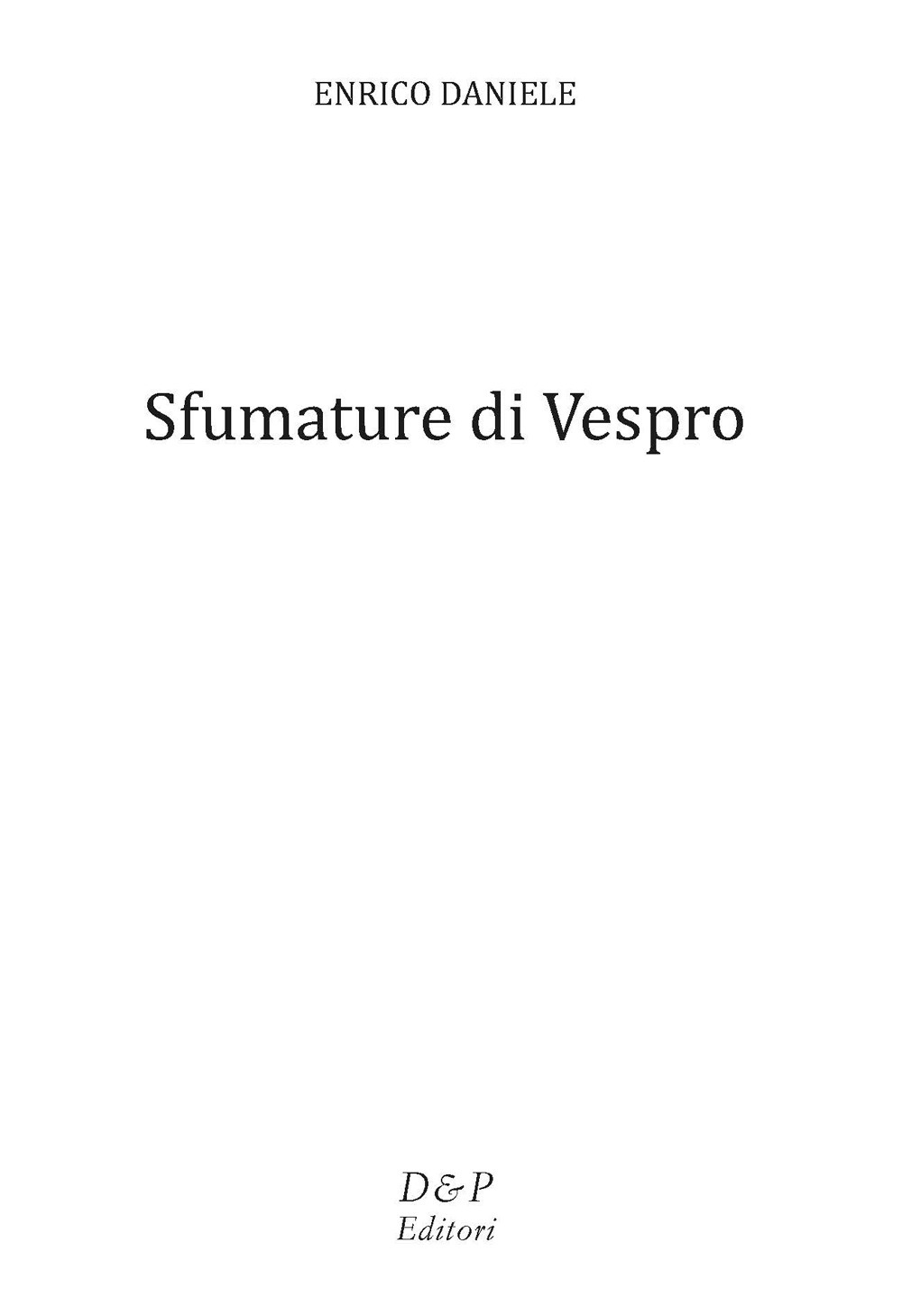 Sfumature di vespro