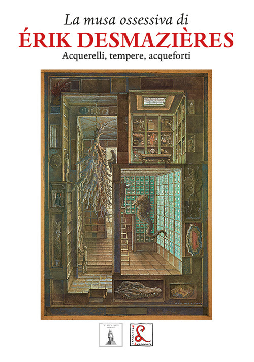 la musa ossesiva di Erik Desmazieres. Acquerelli, tempere, acqueforti