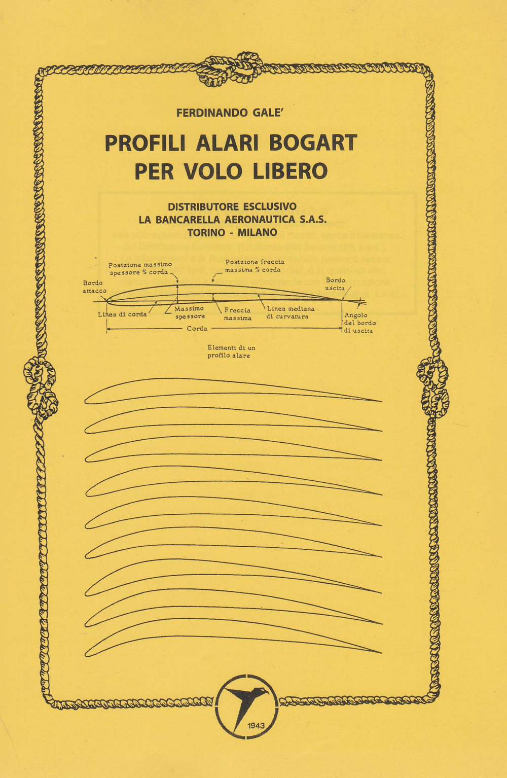 Profili alari bogart per il volo libero