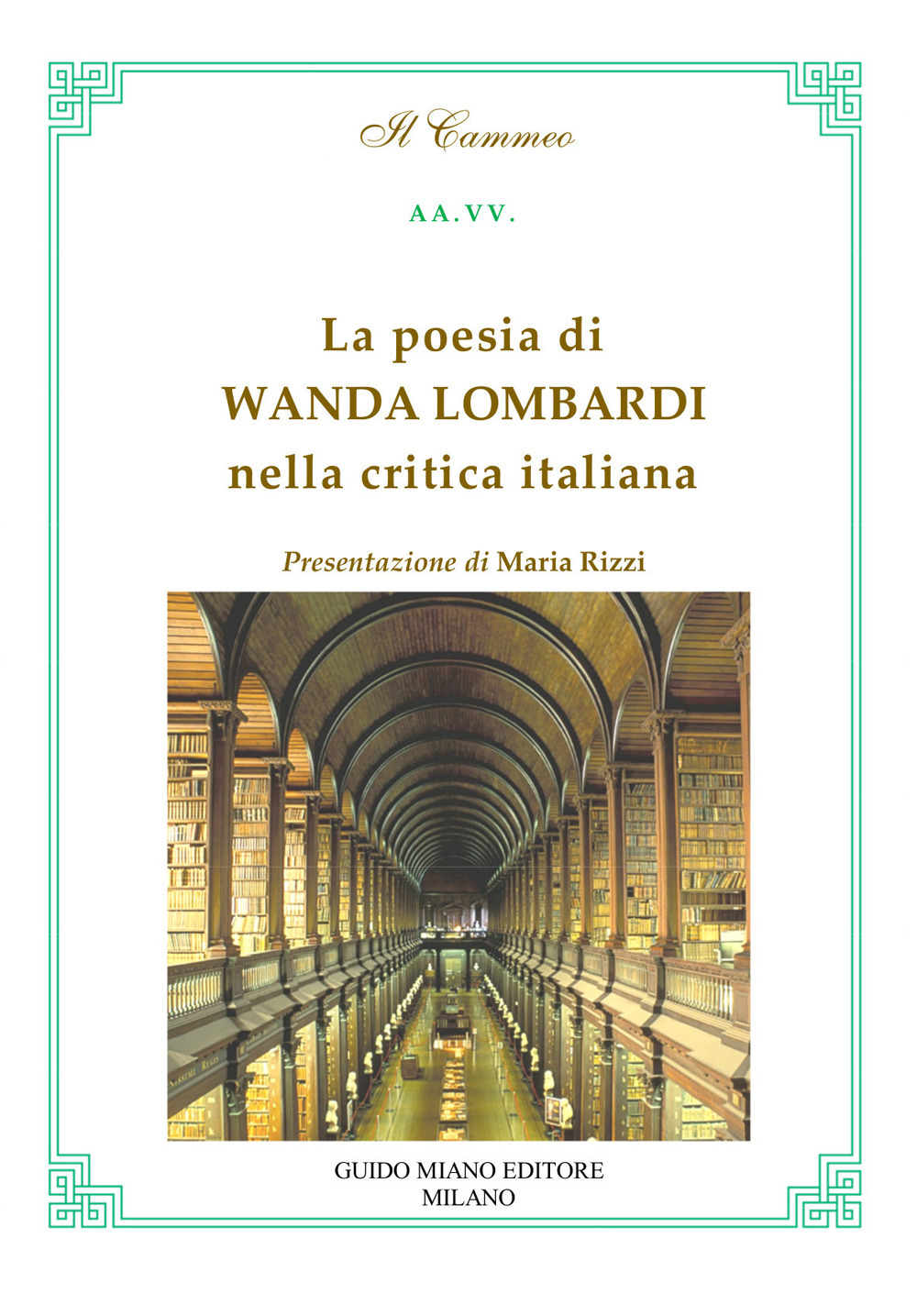 La poesia di Wanda Lombardi nella critica italiana