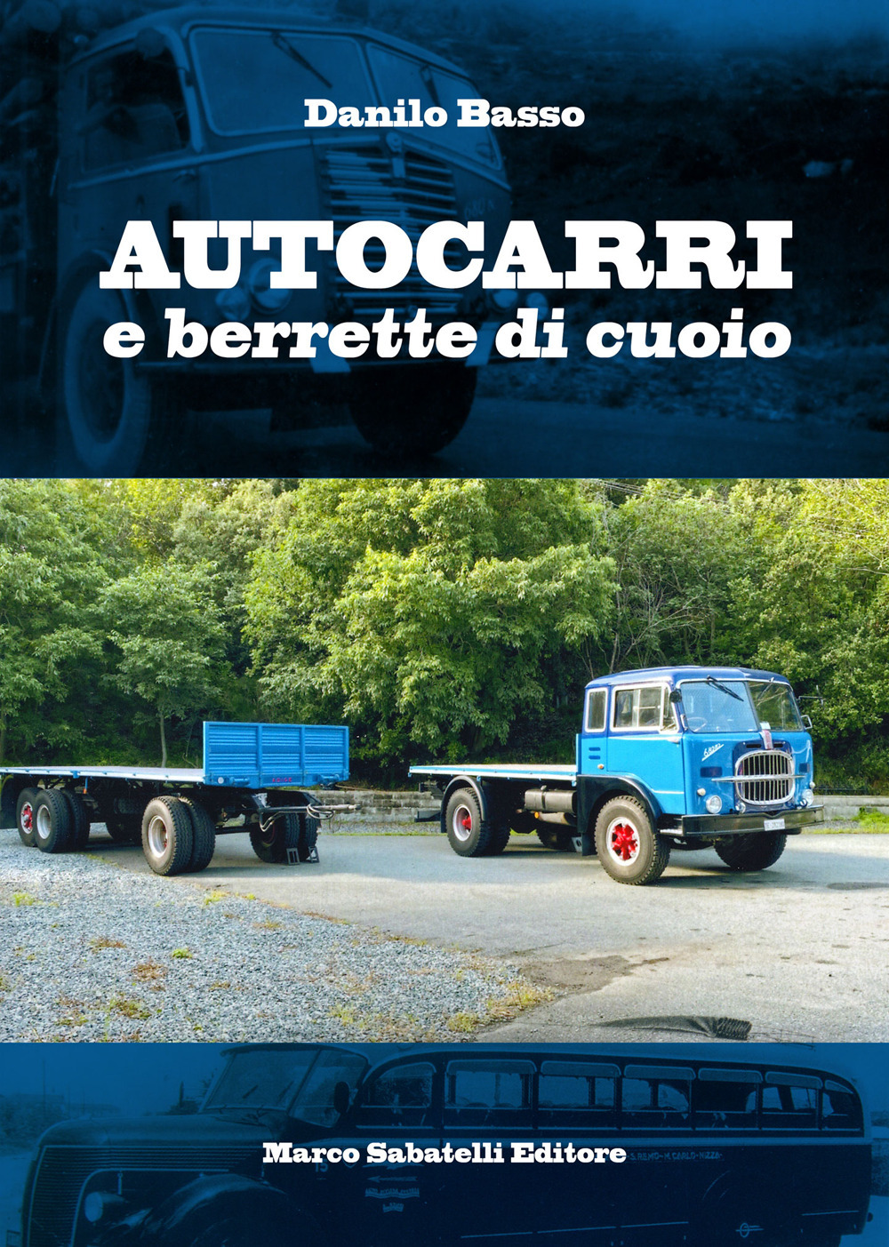 Autocarri e berrette di cuoio