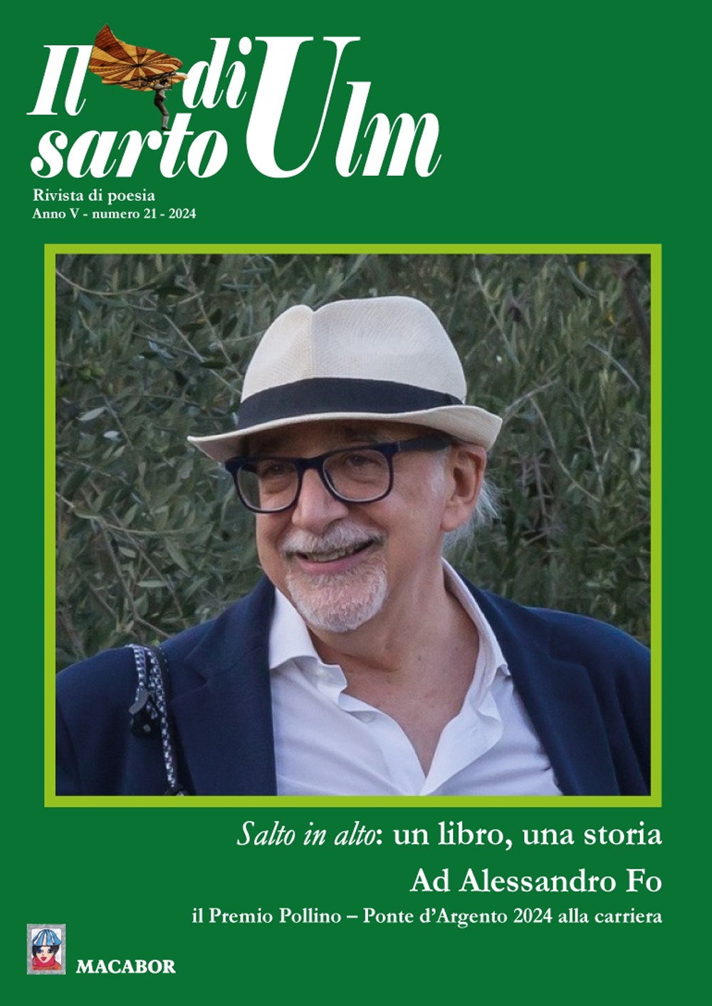 Il sarto di Ulm. Vol. 21: Salto in alto: un libro, una storia. Ad Alessandro Fo il Premio Pollino – Ponte d’Argento 2024 alla carriera