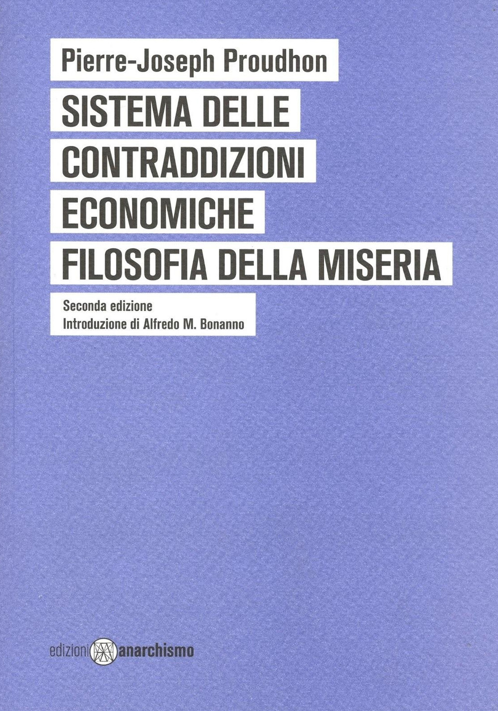 Sistema delle contraddizioni economiche. Filosofia della miseria