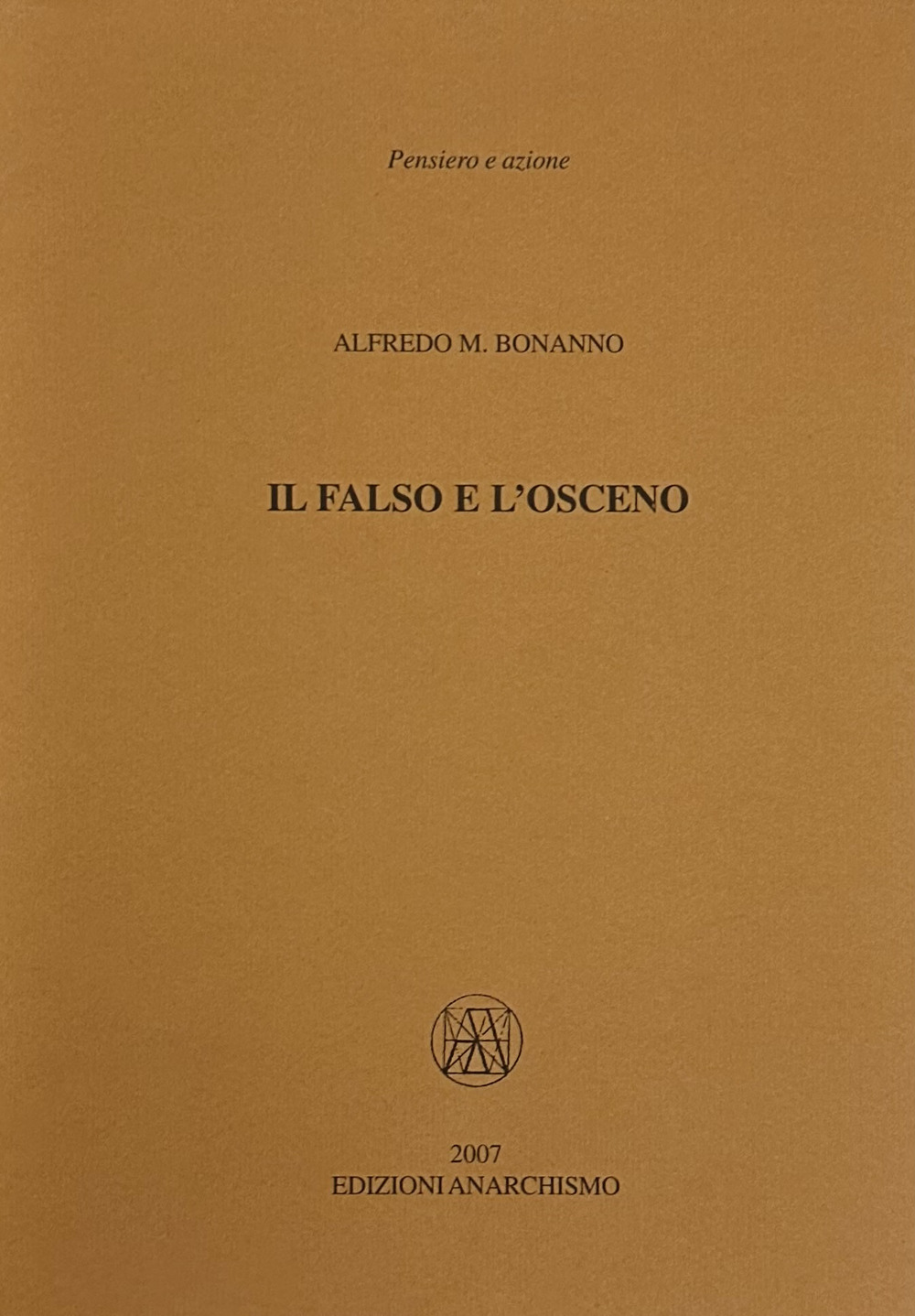 Il falso e l'osceno