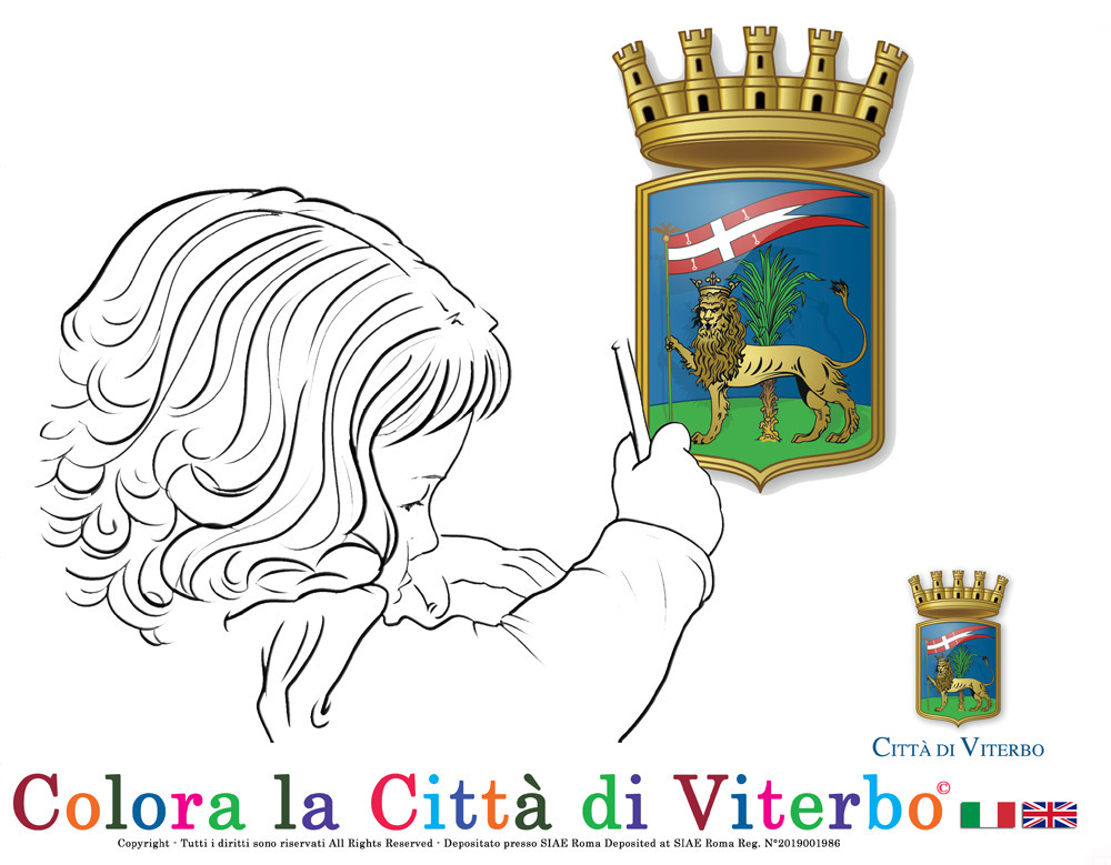 Colora la città di Viterbo