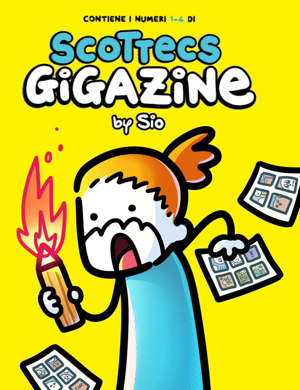 Scottecs Gigazine. Cofanetto 1. Vol. 1-4