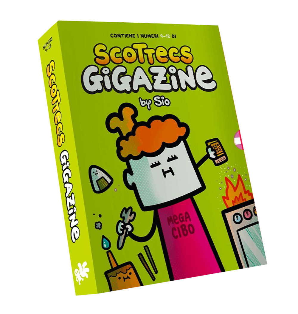 Scottecs Gigazine. Cofanetto 3. Vol. 9-12