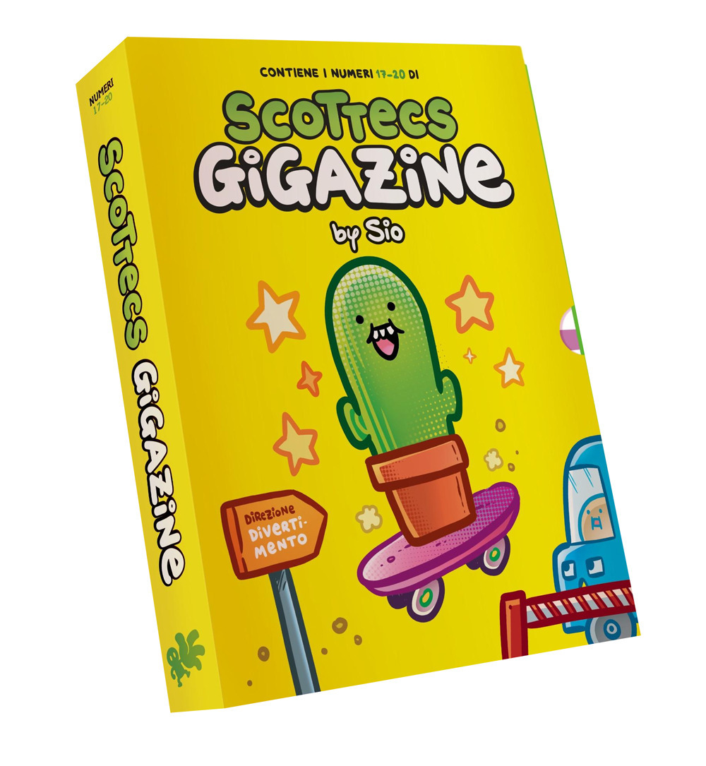 Scottecs Gigazine. Cofanetto 5. Vol. 17-20