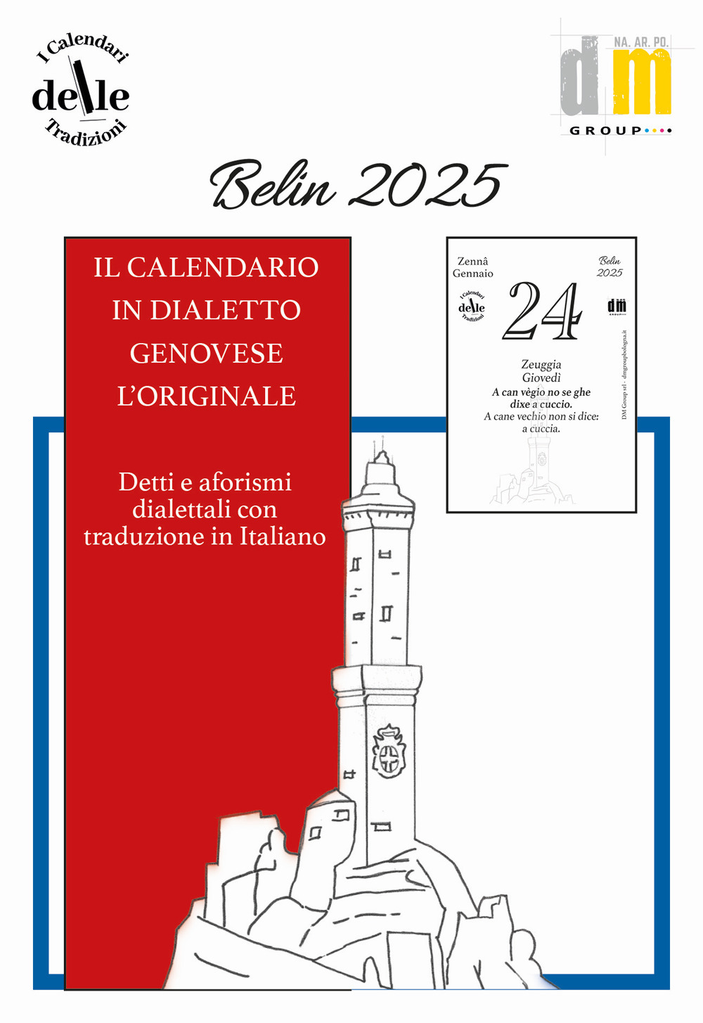 Belin 2025. Raccolta dialettale giornaliera. I calendari delle tradizioni