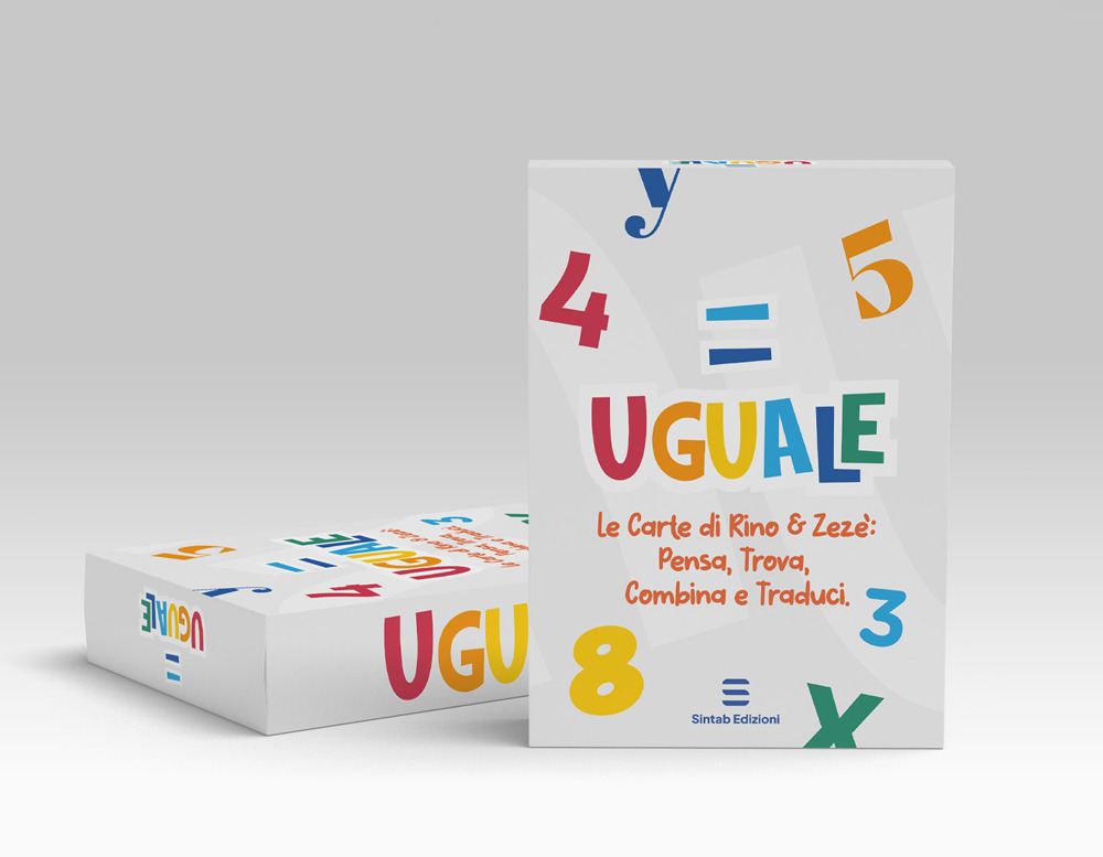 Uguale. Le carte di Rino & Zezè: pensa, trova, combina e traduci