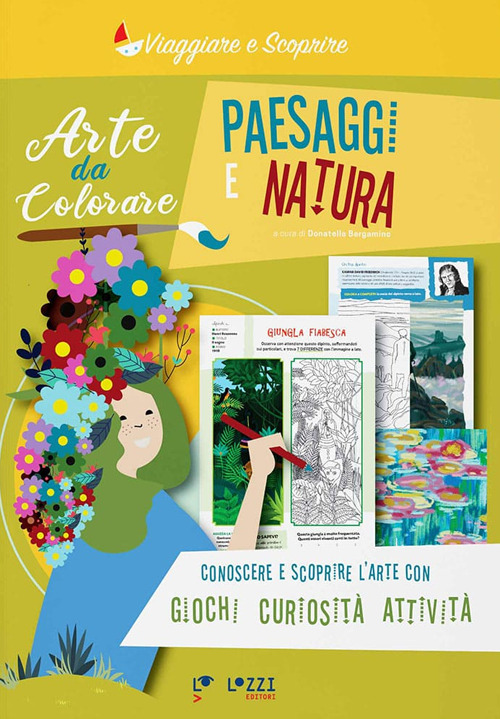 Paesaggi e natura. Arte da colorare