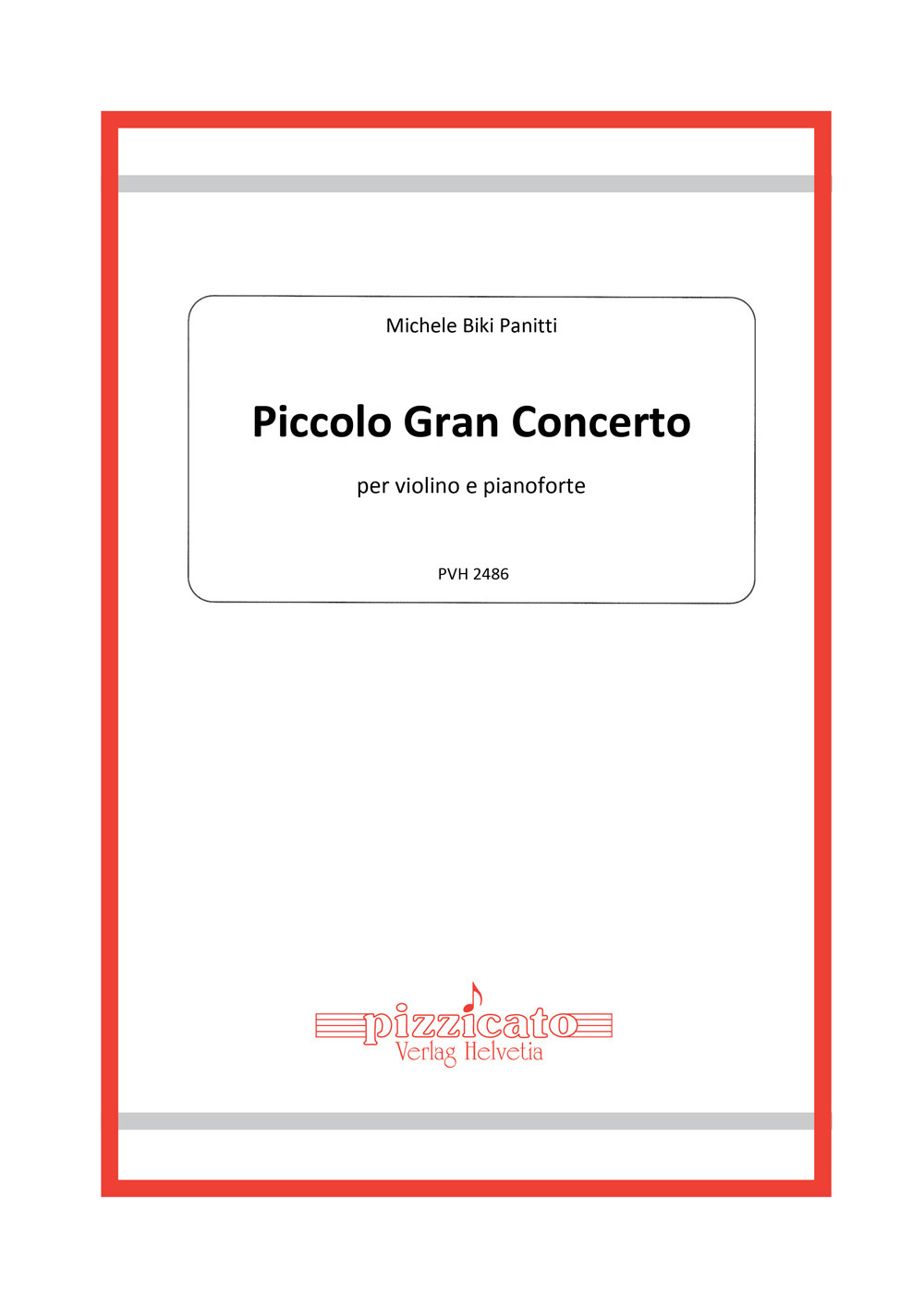 Piccolo gran concerto per violino e pianoforte