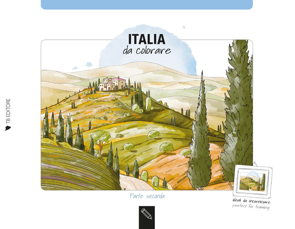 Italia da colorare. Coloring book. Vol. 2