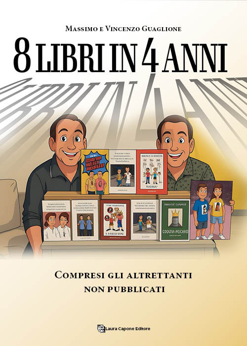 8 libri in 4 anni. Compresi gli altrettanti non pubblicati