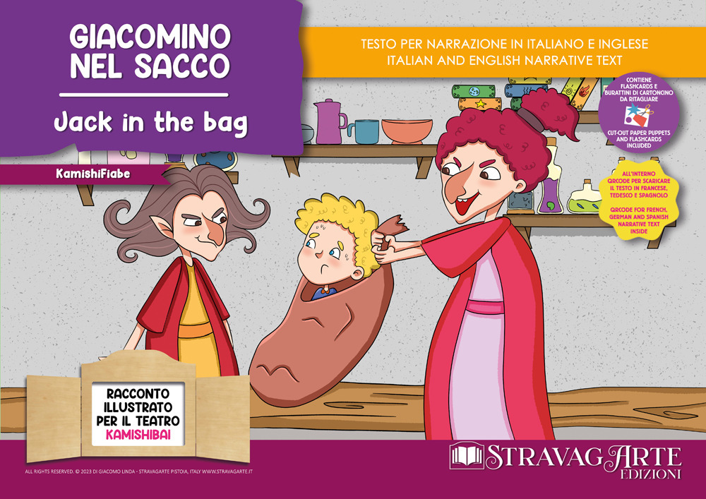 Giacomino nel sacco. Storia kamishibai. Ediz. italiana e inglese
