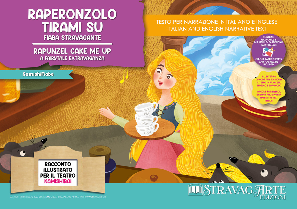 Raperonzolo tirami su. Fiaba stravagante. Storia kamishibai. Ediz. italiana e inglese