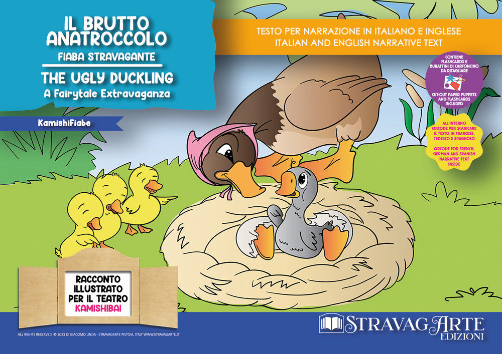 Il brutto anatroccolo. Storia kamishibai. Ediz. italiana e inglese