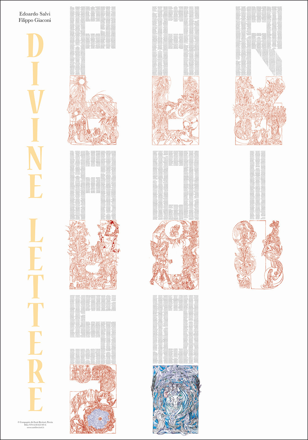 Divine Lettere. Paradiso da parete