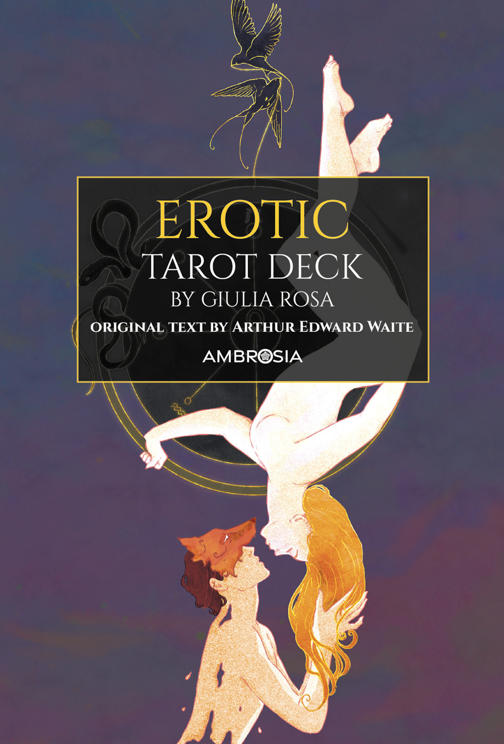 Erotic tarot deck. 78 cards in 4 colours. Ediz. deluxe