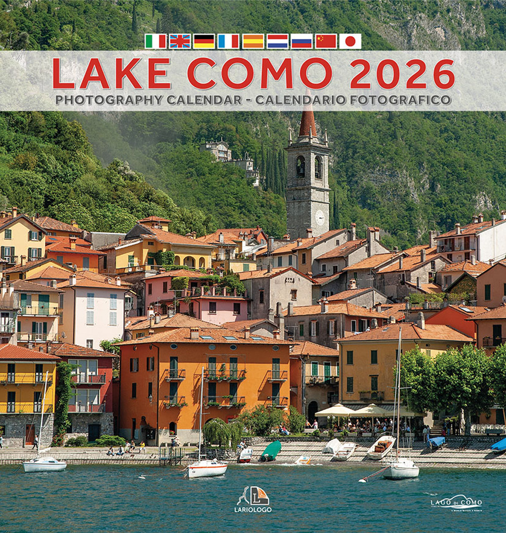 Lake Como 2026. Calendario fotografico-Photography calendar