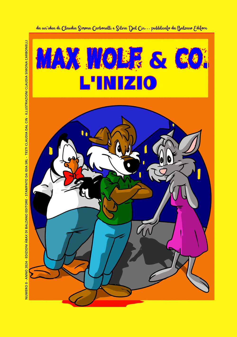 L'inizio. Max Wolf & Co. Detective per caso. Il fumetto