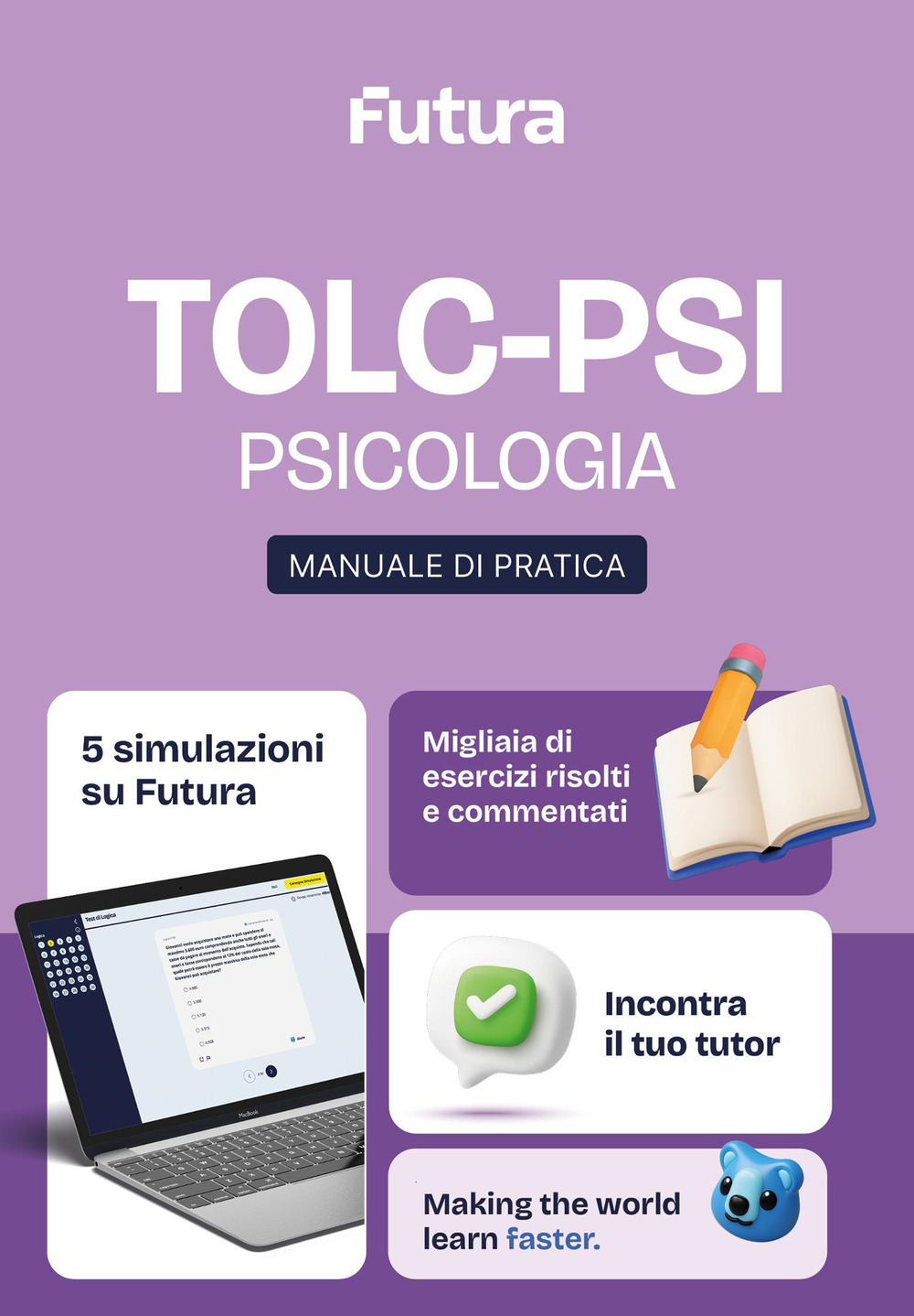 Futura. TOLC-PSI. Psicologia. Manuale di pratica