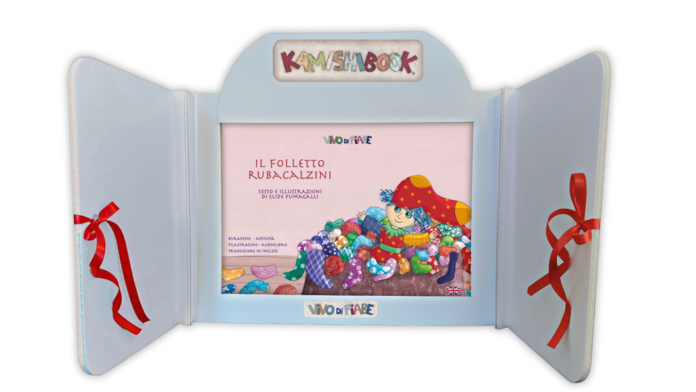 Il folletto rubacalzini. Kamishibai con schede