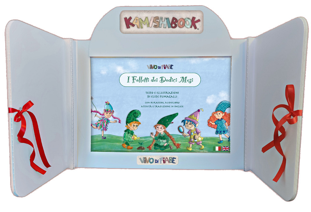 I folletti dei dodici mesi. Kamishibai con schede. Ediz. italiana e inglese