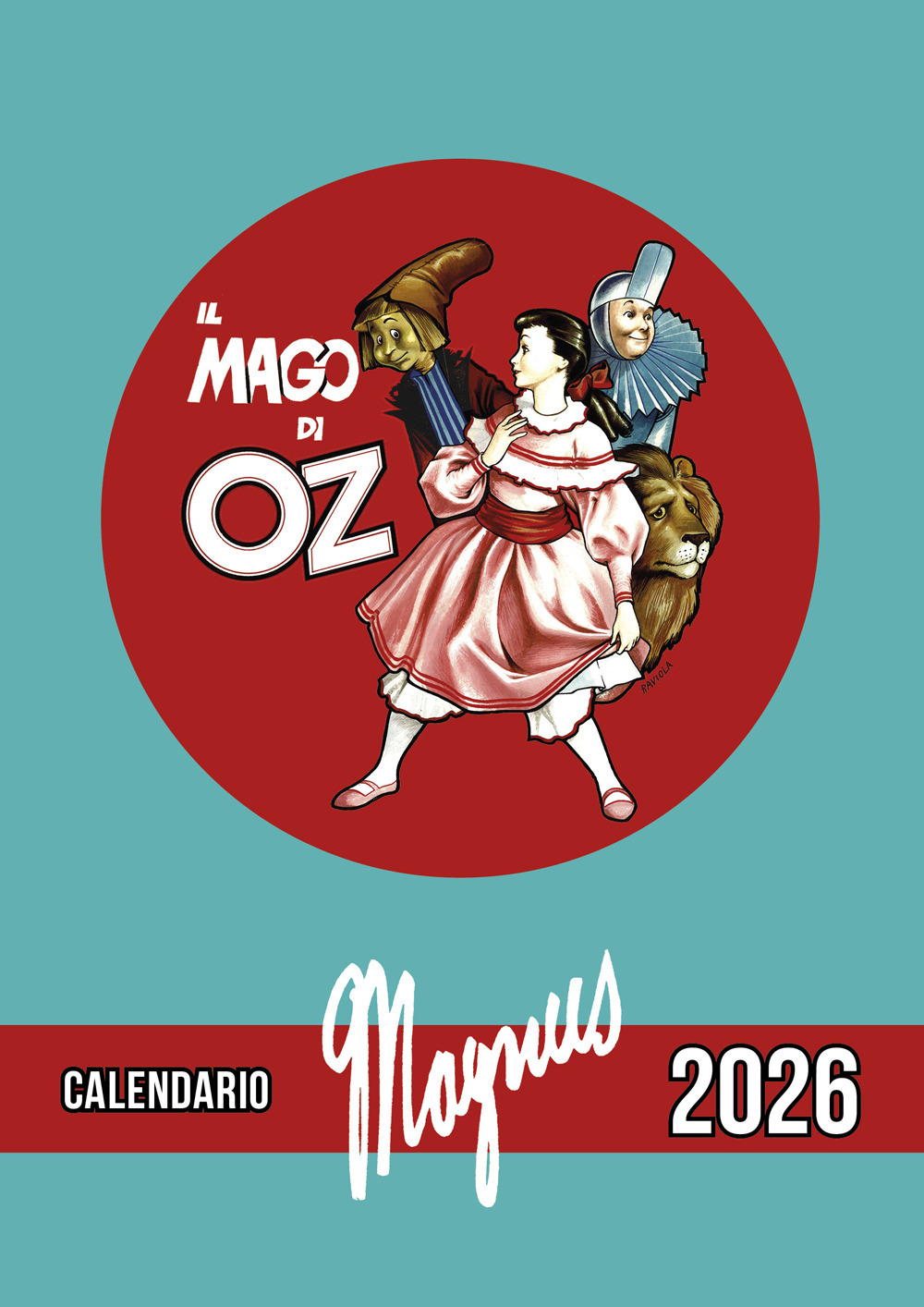 Calendario Magnus 2026 Il mago di OZ