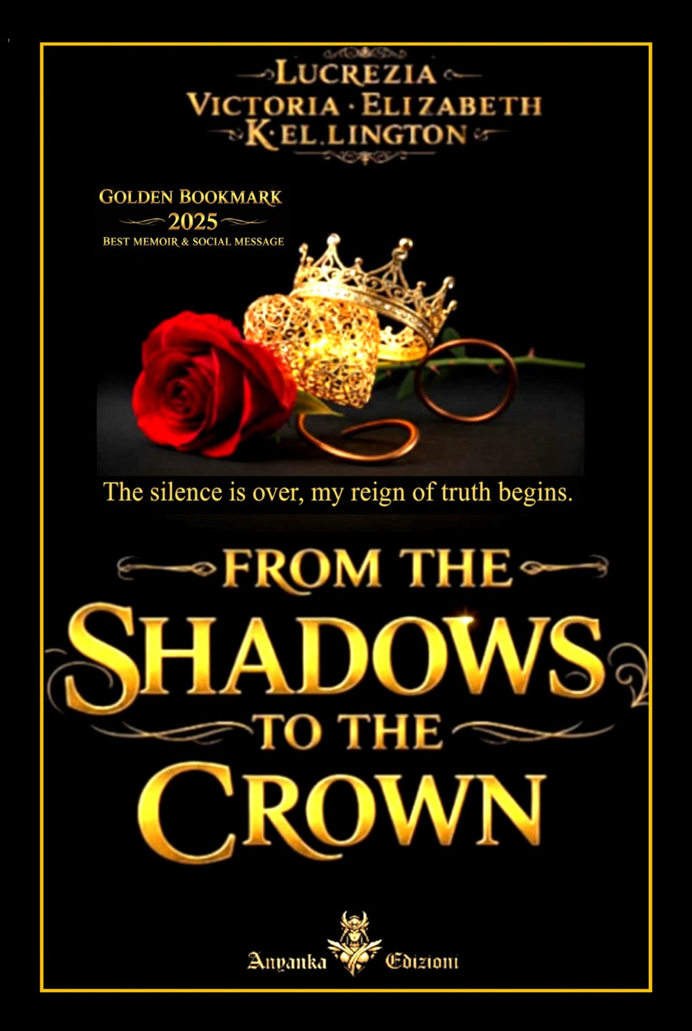 From the shadows to the crown. The silence is over, my reign of truth begins